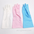 Guantes de goma de jardinería de manga larga de manga larga impermeable